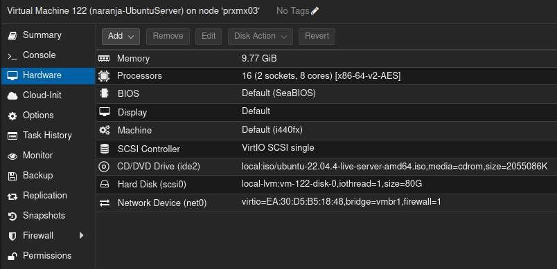 Instalar Ubuntu Server