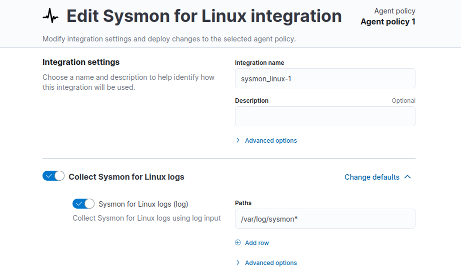 Integración Sysmon 2
